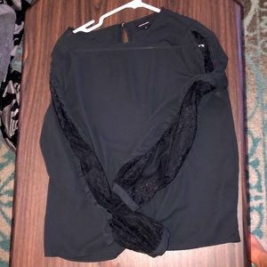 Who what wear black long sleeve